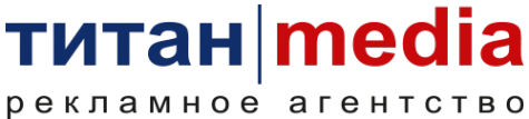 Логотип компании Титан-media